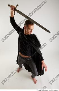 01 2020 CLAUDIO BLACK WATCH STANDING POSE WITH SWORD 3…